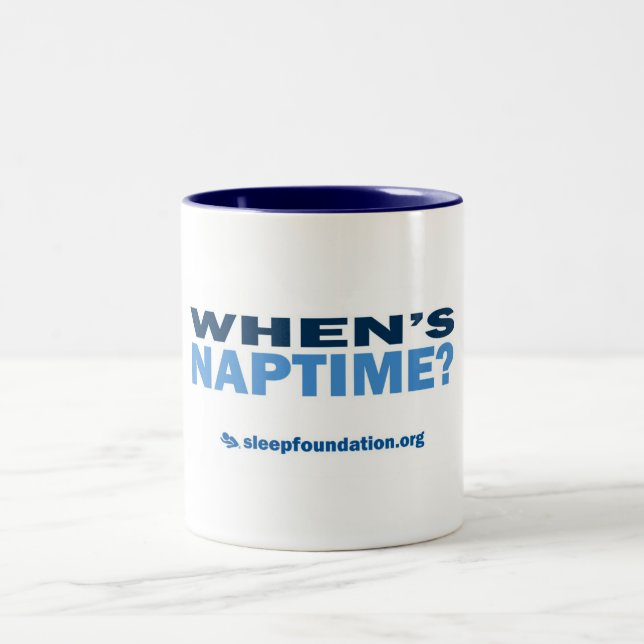 When's Naptime? Mug (Center)