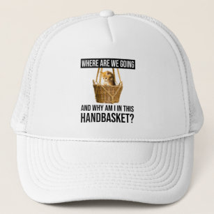 Funny Cat Sayings Hats Caps Zazzle