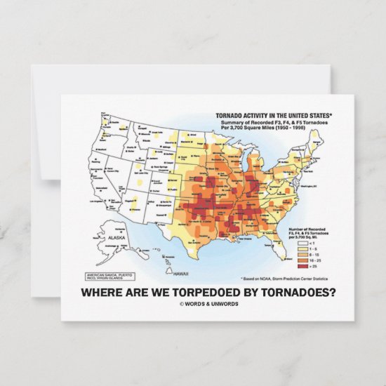 Where Are We Torpedoed By Tornadoes?