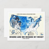 Where Are We Winded By Wind? (Wind Power) (Front/Back)