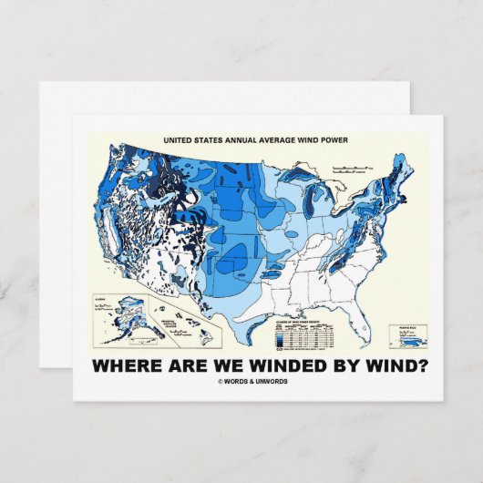 Where Are We Winded By Wind? (Wind Power) (Front/Back)