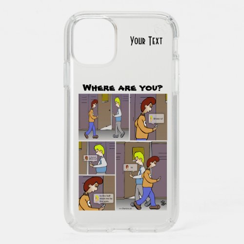 Where Are You Speck iPhone 11 Case