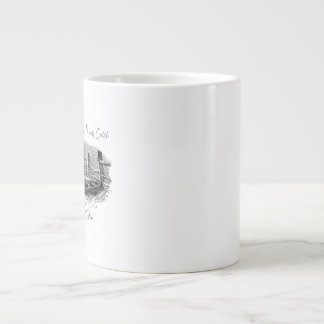Where Calm Meets Catch Giant Coffee Mug