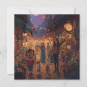 Where Cats Wander and Lanterns Glow (Front)