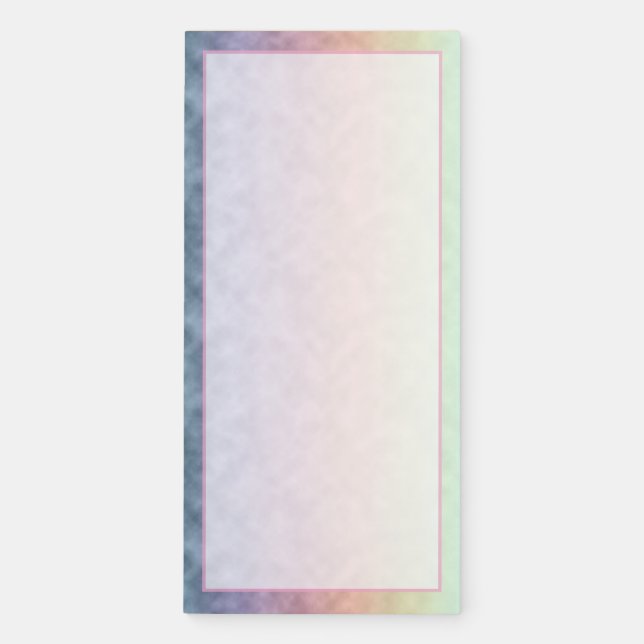 Where Colors Go to Breathe Magnetic Notepad (Front)