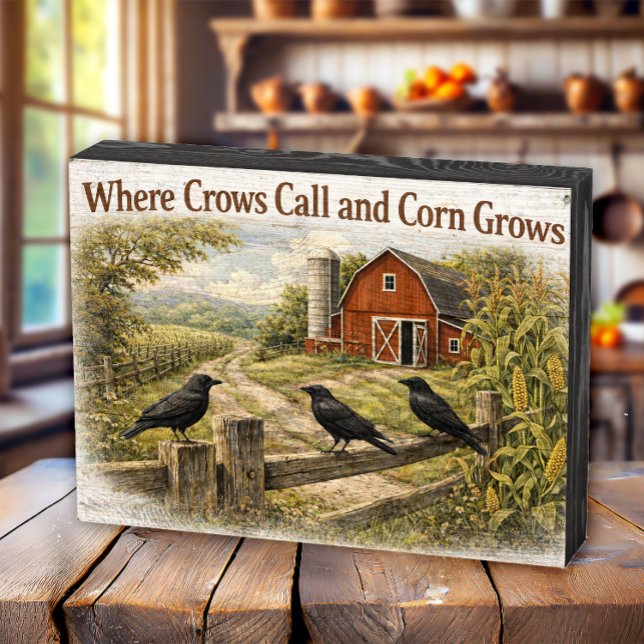 Where Crows Call, Corn Grows Country Sign | (Creator Uploaded)