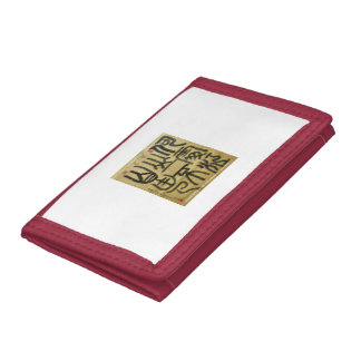 Where do the rivers and mountains roam free trifold wallet