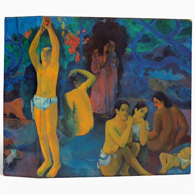 Where Do We Come From?, Gauguin 3 Ring Binder (Front/Spine)