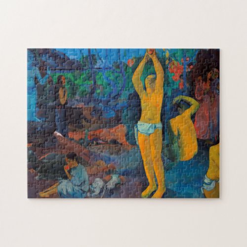 Where Do We Come From Gauguin Jigsaw Puzzle