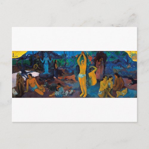 Where Do We Come From Gauguin Postcard