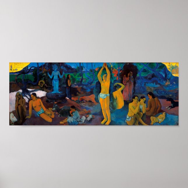 Where Do We Come From?, Gauguin Poster (Front)