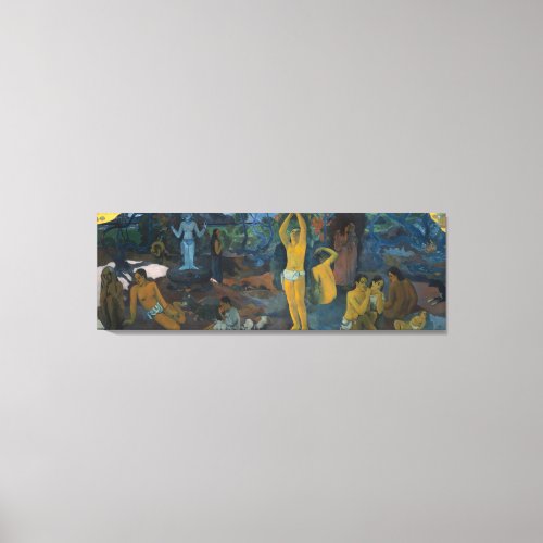 Where Do We Come From _ Paul Gauguin Canvas Print