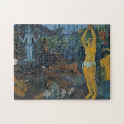 Where Do We Come From _ Paul Gauguin Jigsaw Puzzle