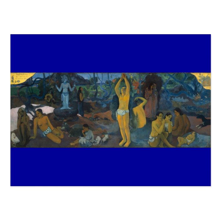 Where Do We Come From Paul Gauguin Postcard Zazzle Com