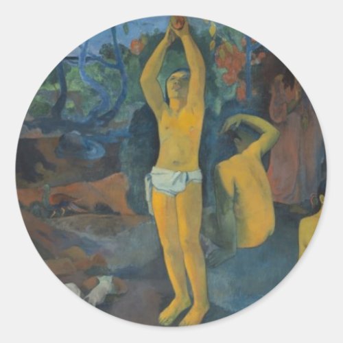 Where Do We Come From _ Paul Gauguin Sticker