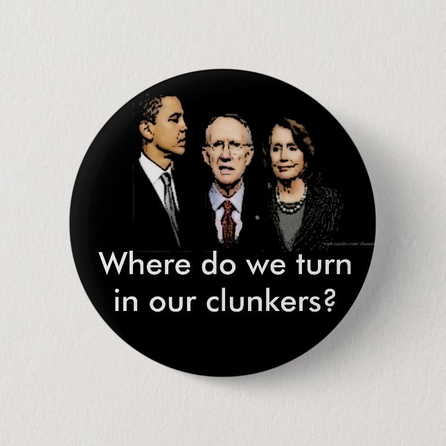 Where do we turn in our clunkers? Button (Front)