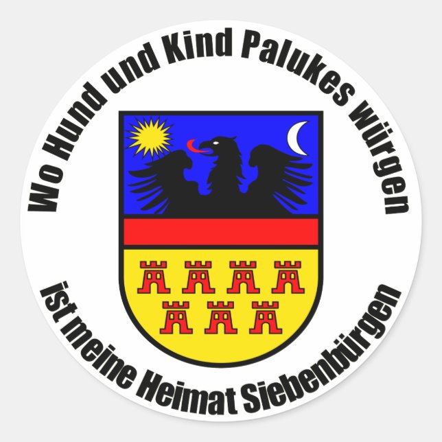 Where dog and child choke Palukes... Classic Round Sticker (Front)