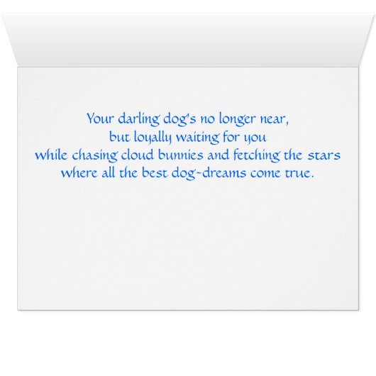 Where Dog-Dreams Come True (Inside Horizontal (Bottom))