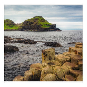 Where Fire Meets Folklore: The Giant's Causeway  Acrylic Print