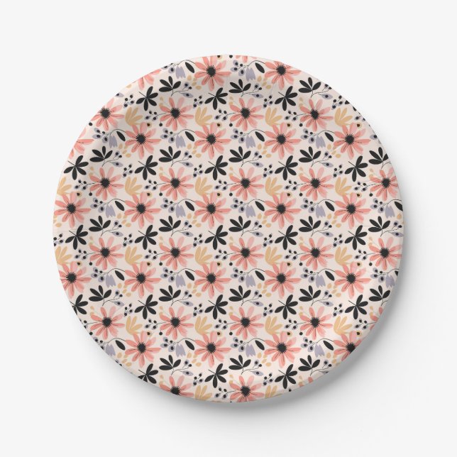 Where Flowers Bloom, So Does Hope Paper Plates (Front)