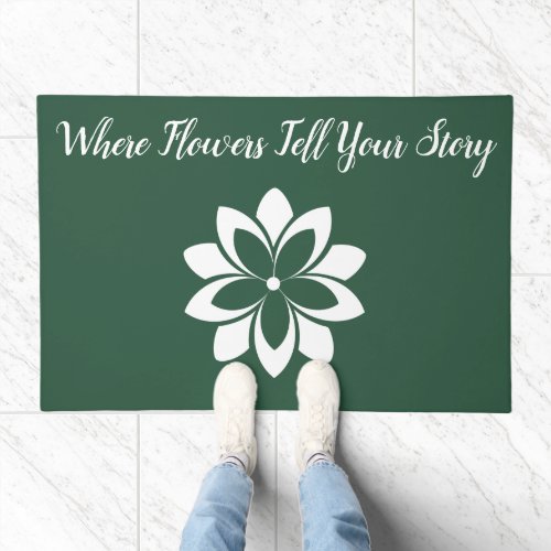 Where Flowers Tell Your Story  Your Florist Shop Doormat