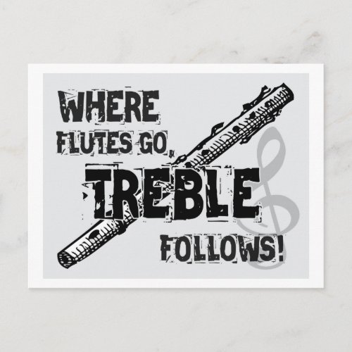 Where Flutes Go _ Treble Follows Postcard