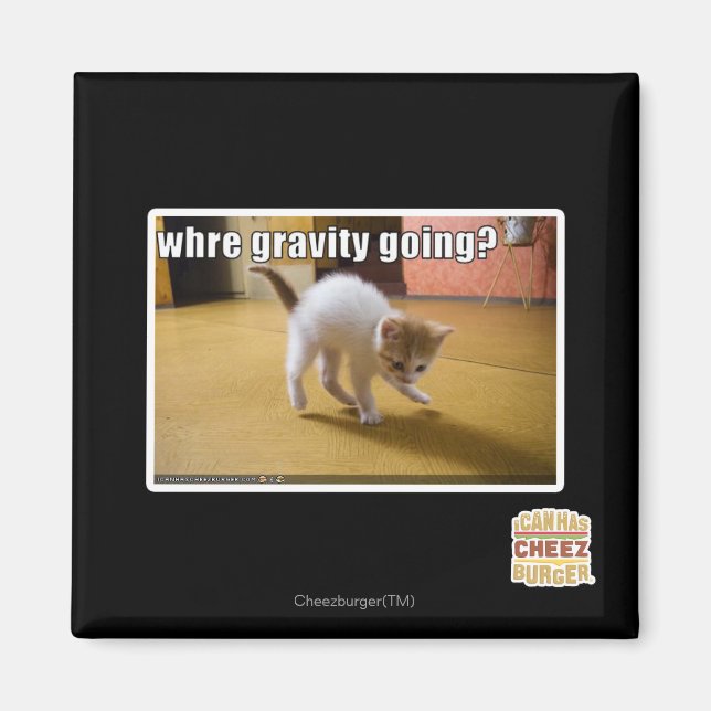 Where gravity going? magnet (Front)