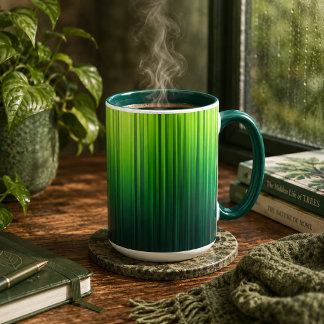 Where Green Falls like Rain Mug