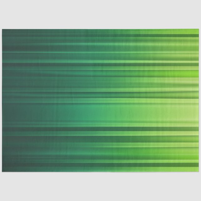Where green falls like rain tissue paper (Front)