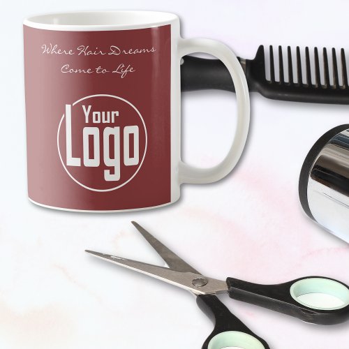 Where Hair Dreams  Come to Life Your Hair Salon Coffee Mug