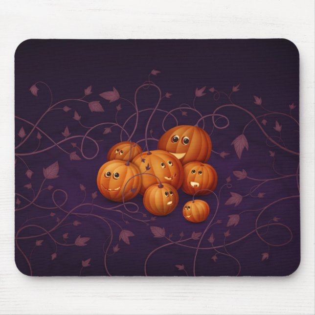 Where Halloween Pumpkins Are Born Mouse Pad (Front)