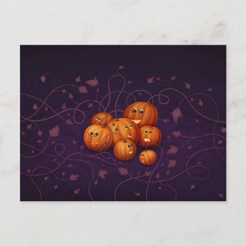 Where Halloween Pumpkins Are Born Postcard