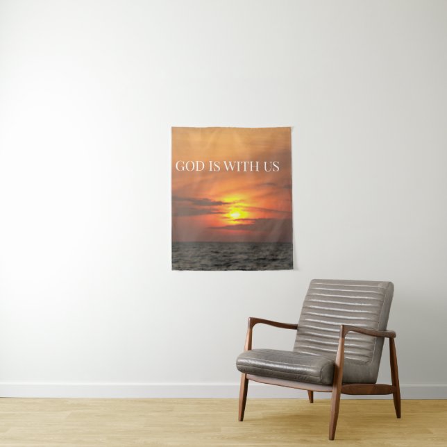 “Where Heaven Feels Near” Tapestry (In Situ)