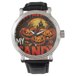 Where Is My Candy Halloween Watch Spooky Pumpkin