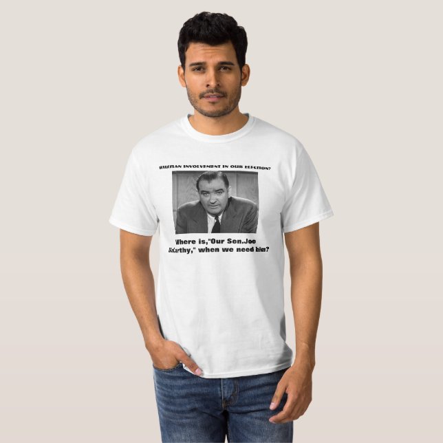 Where is our Joe? political Tee shirt (Front Full)