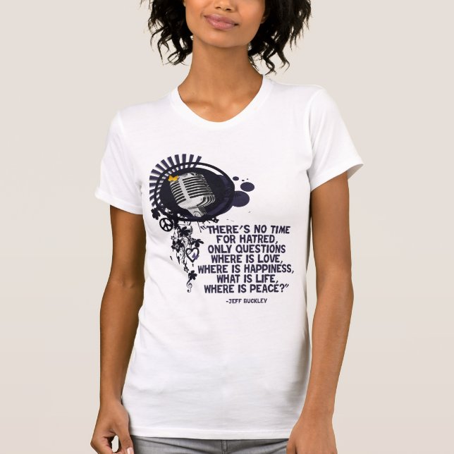 Where is Peace? T-Shirt (Front)