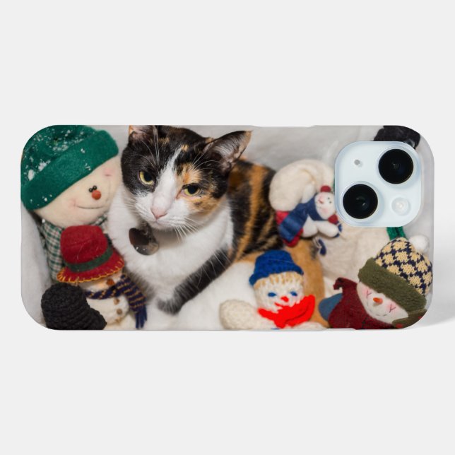 Where Is The Cat iPhone Case (Back (Horizontal))
