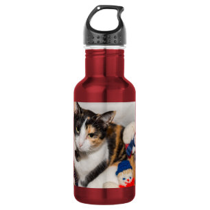 Where Is The Cat Stainless Steel Water Bottle