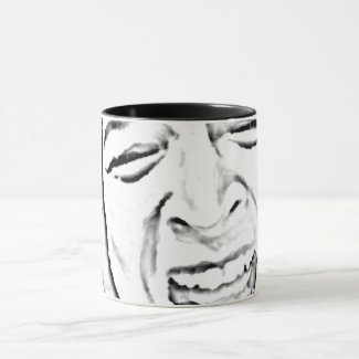 Hilarious Crying Person Face Mug
