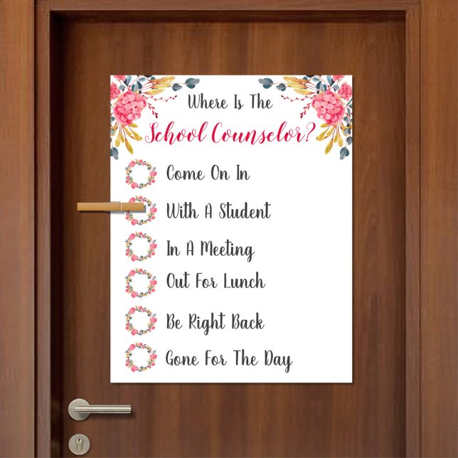 Where is the Counselor Office Door Sign (Creator Uploaded)