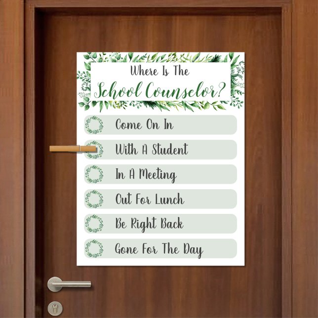 Where is the Counselor Office Door Sign (Creator Uploaded)