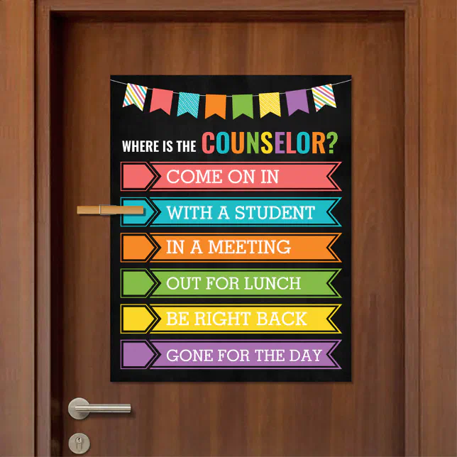 Where is the Counselor Office Door Sign | Zazzle where-is-the-counselor-office-door-sign-zazzle