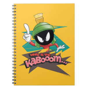"Where is the Kabooom" MARVIN THE MARTIAN™ Points Notebook