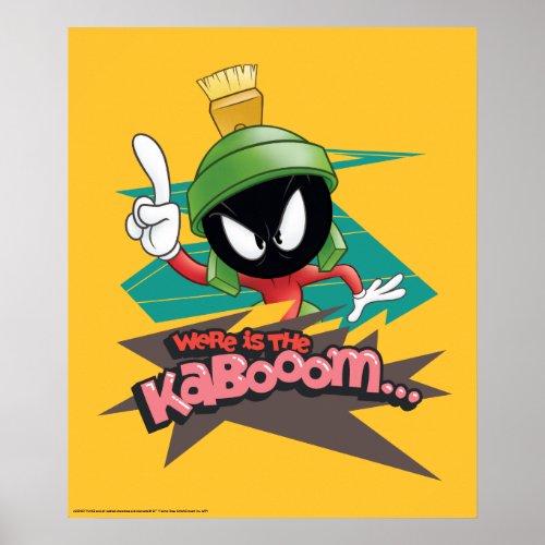 Where is the Kabooom MARVIN THE MARTIANâ Points Poster