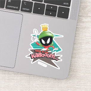 "Where is the Kabooom" MARVIN THE MARTIAN™ Points Sticker