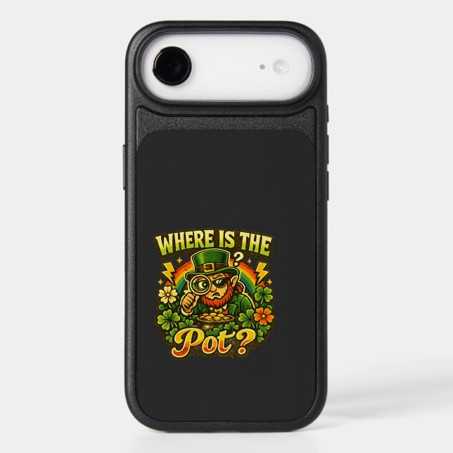 Where Is The Pot Funny St Patrick’s Day – Lucky Otterbox iPhone Case (Back)
