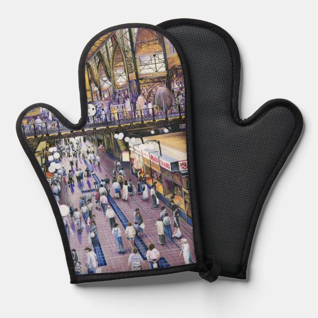 Where is the Women's Water Closet? Oven Mitt (Front/Back)