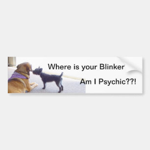 Where is your Blinker drivers Bumper Sticker