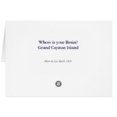 Where is your Brain? Cards (Back Horizontal)