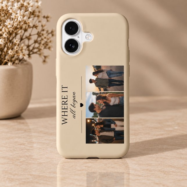 Where It All Began Three Photo Memory Iphone Case (Creator Uploaded)